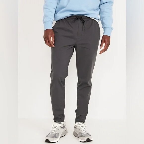 Old Navy Men's size XL Charcoal track pant Joggers, stretchy waist, pockets - Picture 1 of 7